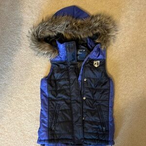 Puffer Vest w/ Removable Hood